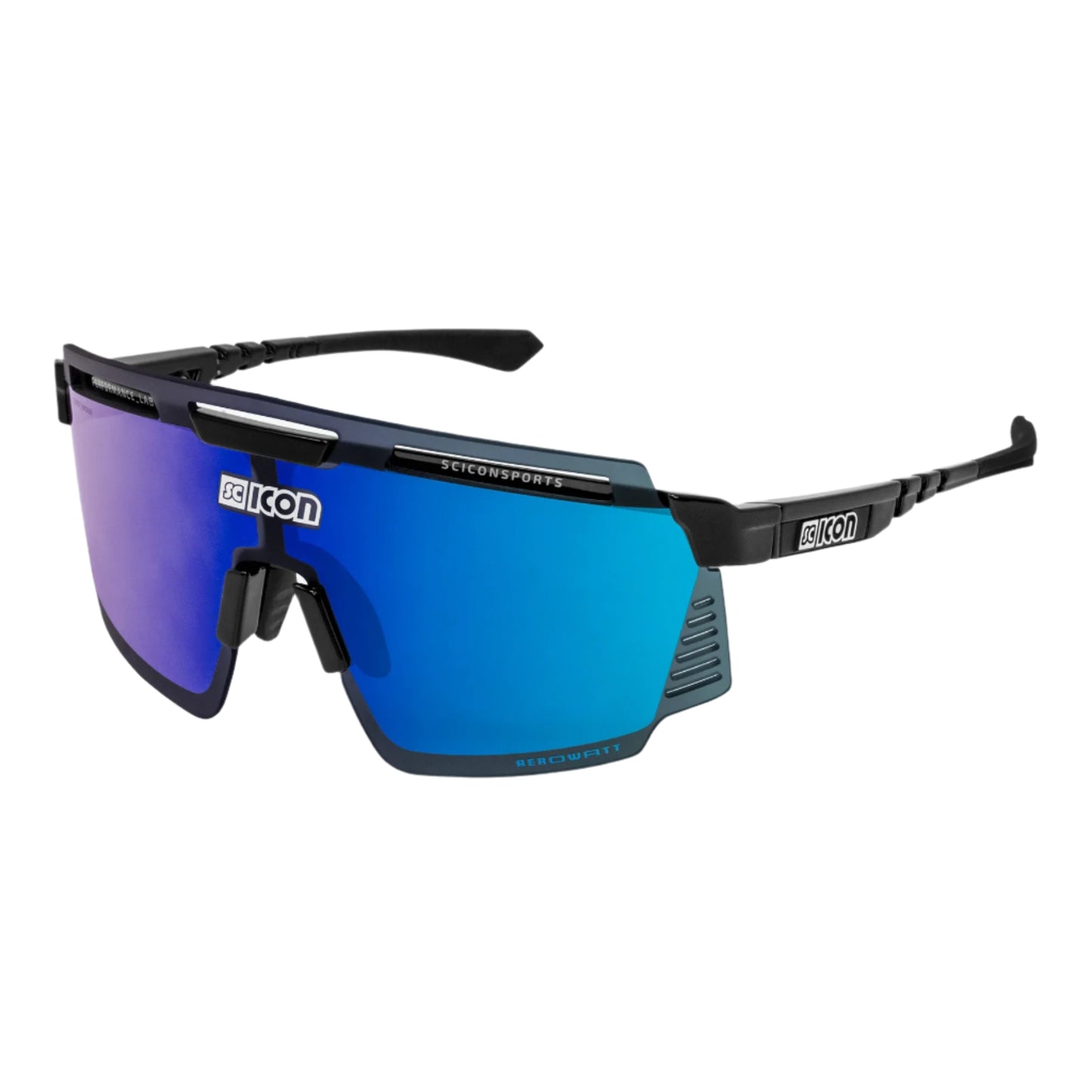 SCICON AEROWATT Multimirror Blue / Black Gloss