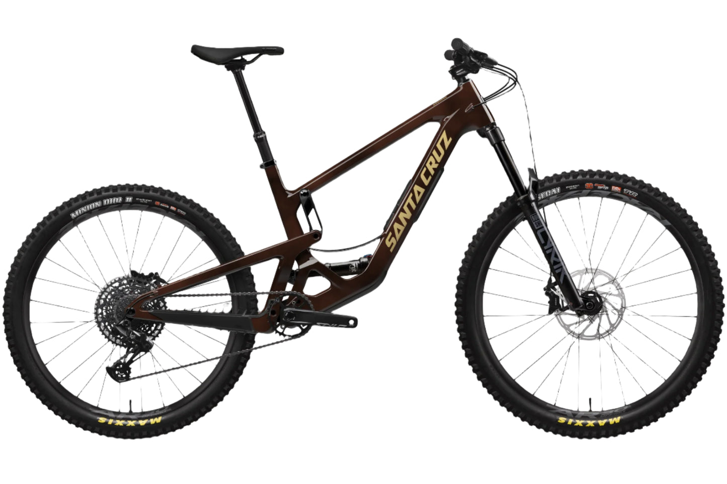 Santa Cruz Bronson 5 C MX R-Kit Rootbeer XL *Rental*
