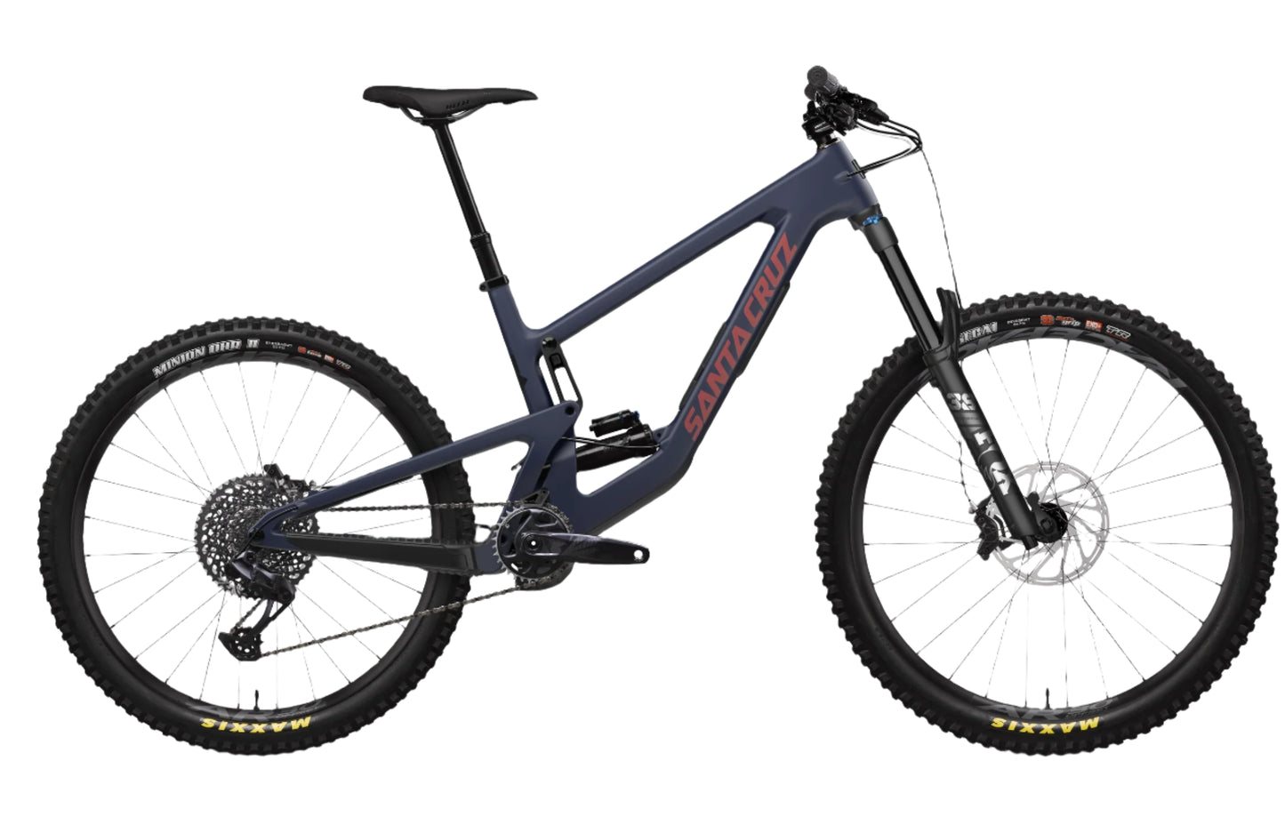 Santa Cruz Nomad 6 C MX S-Kit Matte Liquid Blue Large