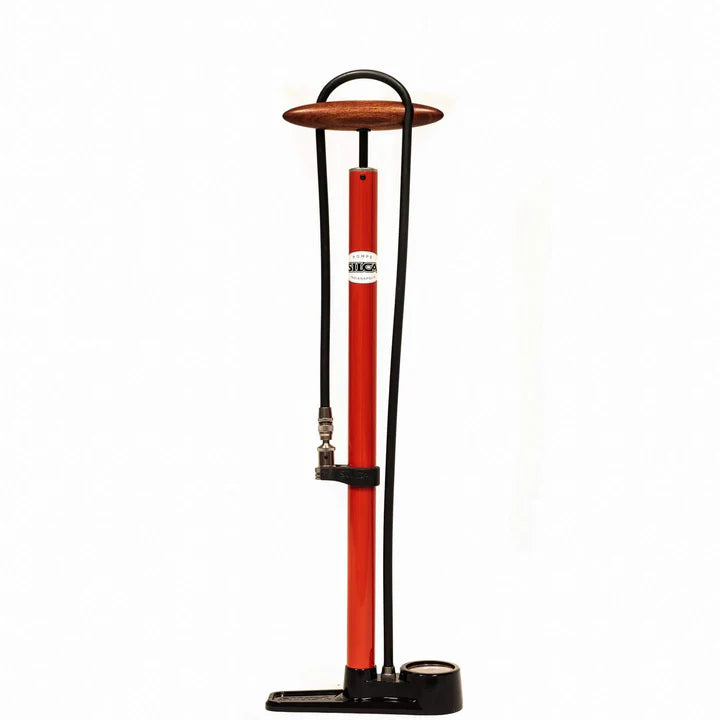 Silca Pump Pista Floor Pump RED