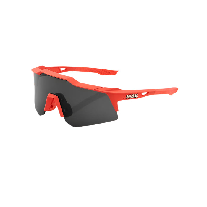 > 100% SpeedCraft XS Coral Frame SMOKE LENS